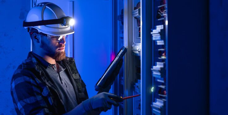 Parking Lot Lighting Installation